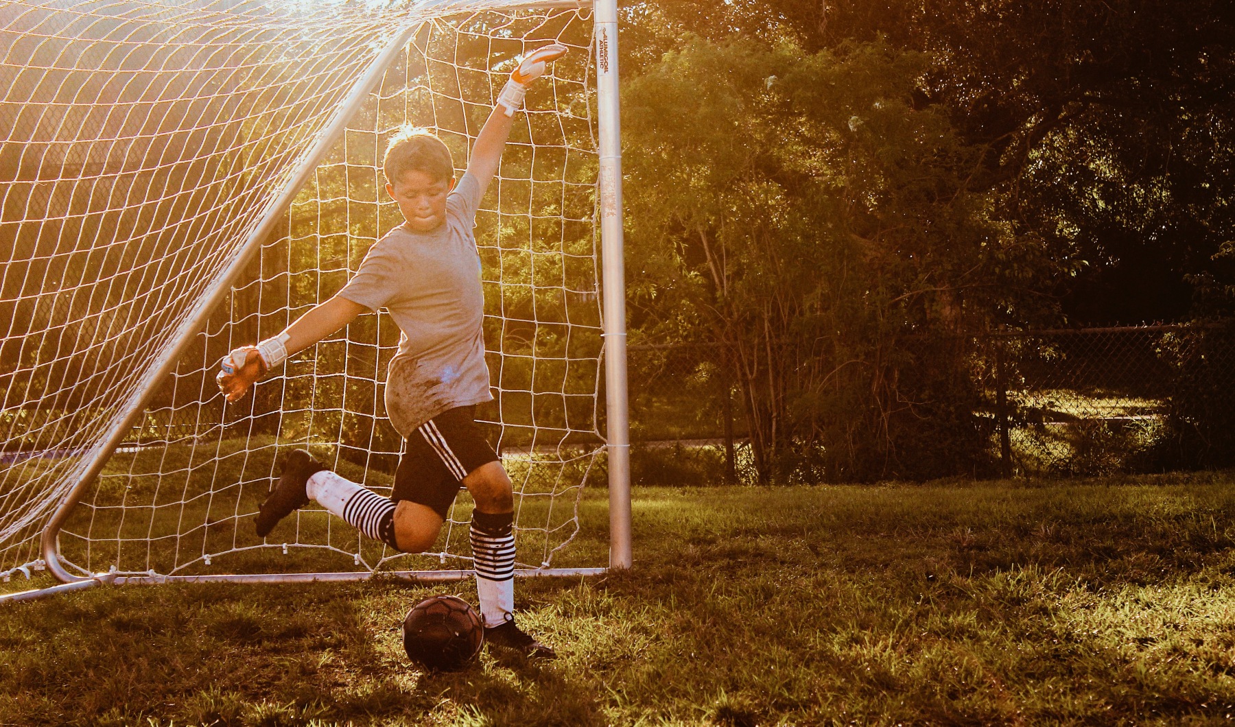 Little boy playing soccer Little boy playing soccer